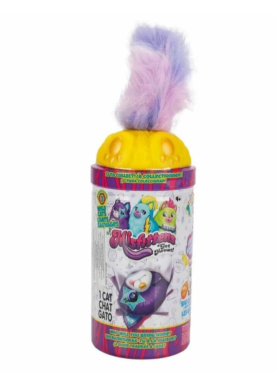 Misfittens Sürpriz Peluş S4 - Sarı Kapak | Sunman