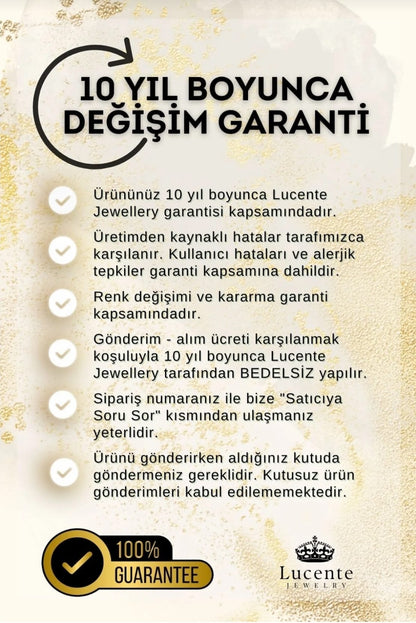 Luxury Serisi Işıklı Hediye Kutulu 925 Ayar Rose Gümüş Yılbaşı Hediyesi Lotus Çiçeği Kolye